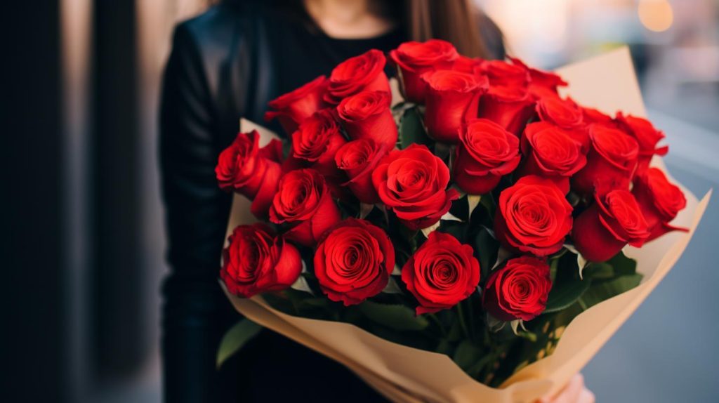 Фото 3 — Преимущества возможности заказать длинные розы